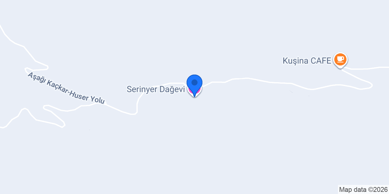 Serinyer Dağevi konumu