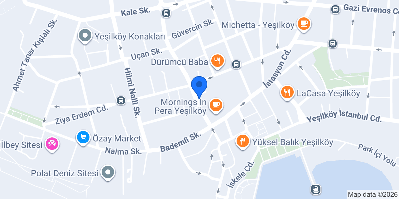 Erc Fermuar konumu