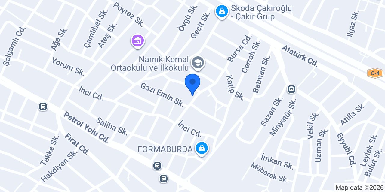 KAPI CENTRAL konumu