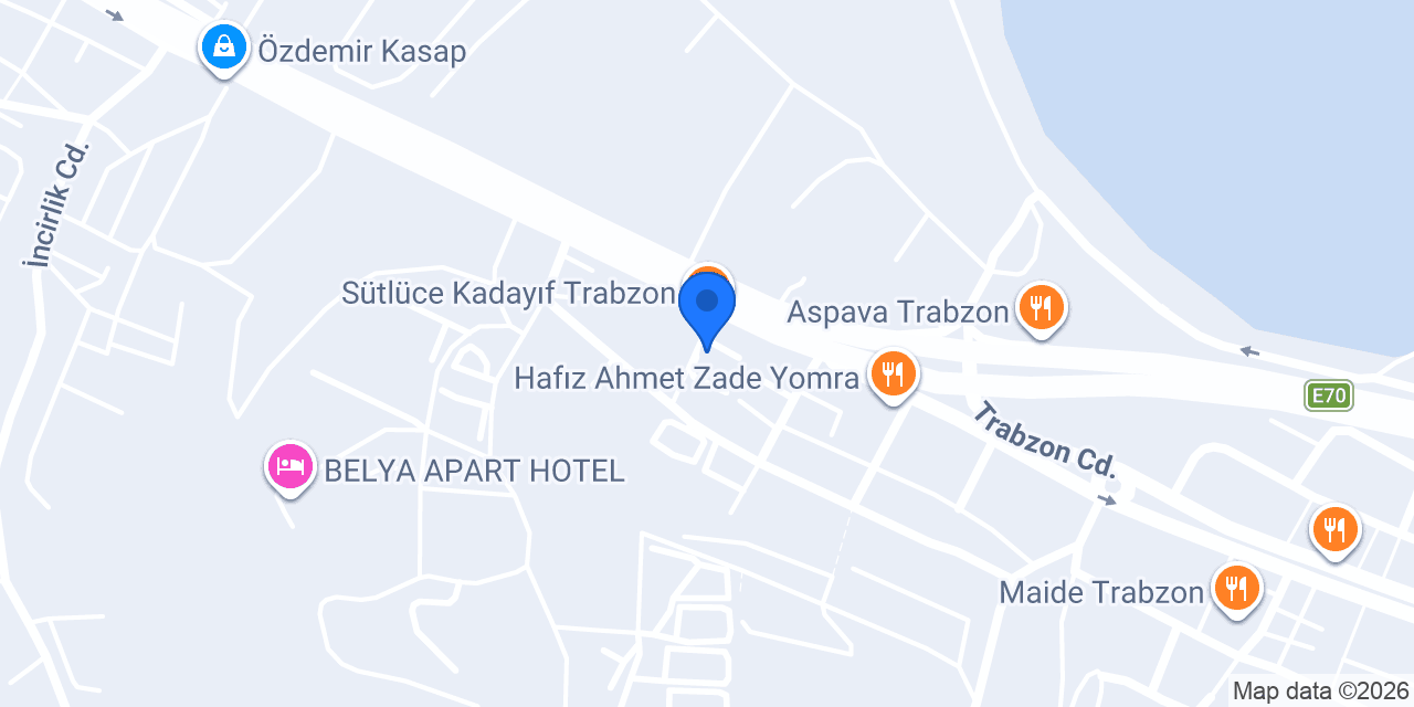 İskenderzade Restoran konumu