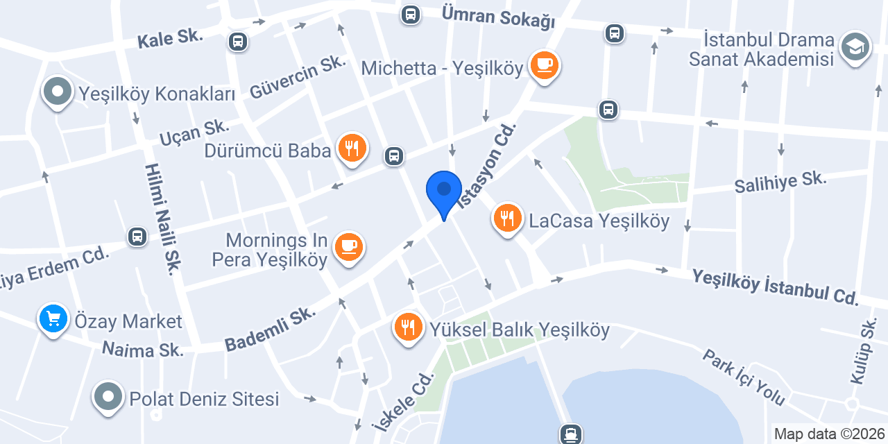Zirve Tekel Yeşilköy konumu