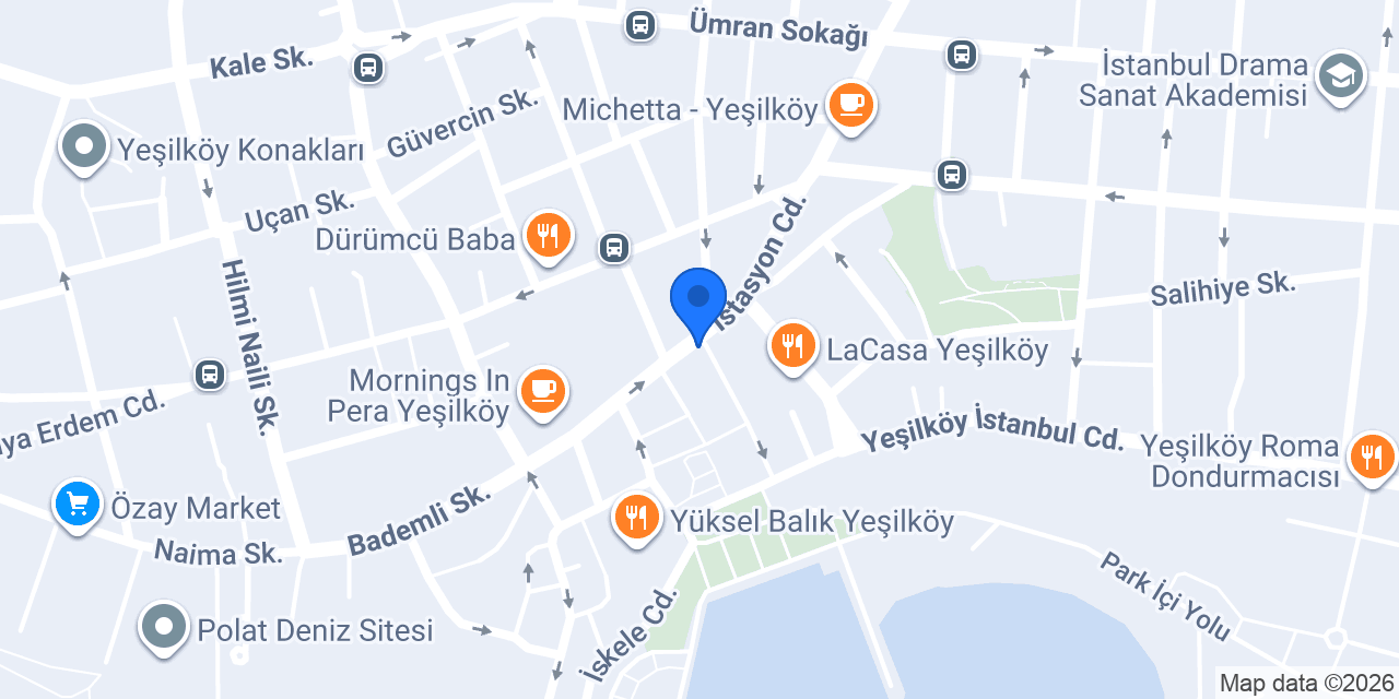Yeşilköy Eczanesi konumu