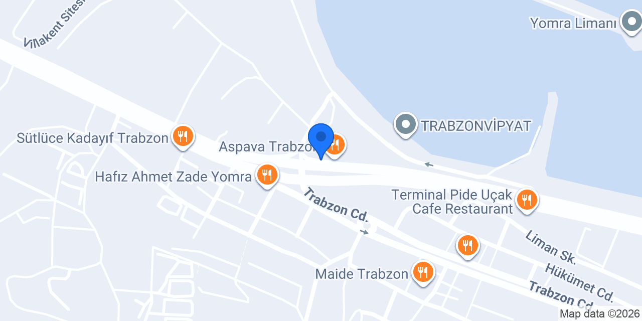 Volta Motor Trabzon konumu