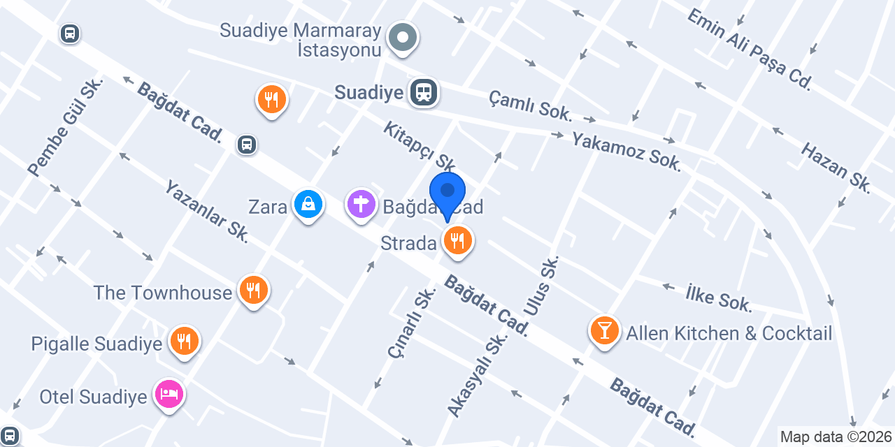 Terapi İstanbul Psikiyatri Merkezi konumu