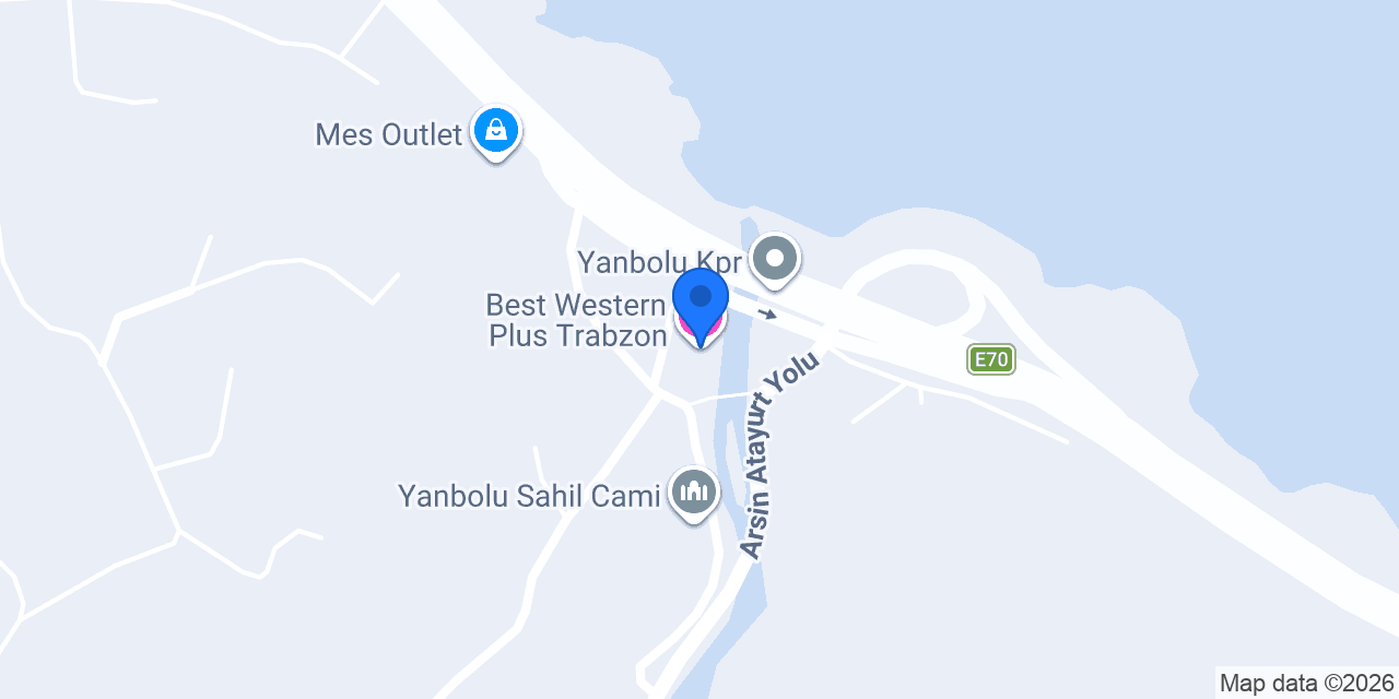 Best Western Plus Trabzon konumu