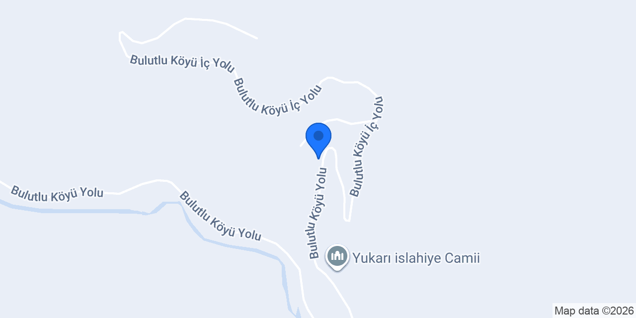 Bulutlu Köyü Muhtarlığı konumu