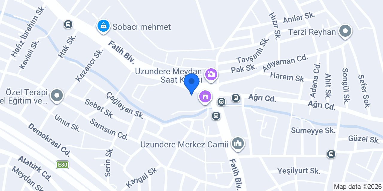 Rozelif Bayan Kuaförü konumu