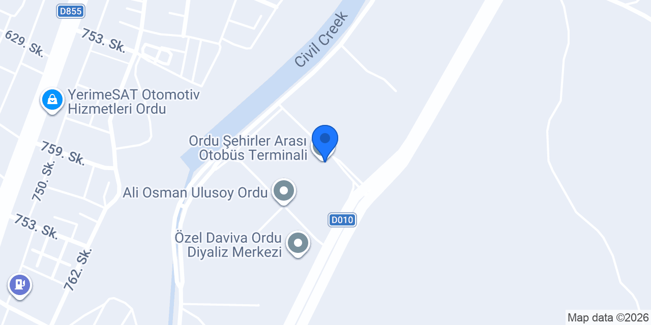 Özgül Bafra konumu
