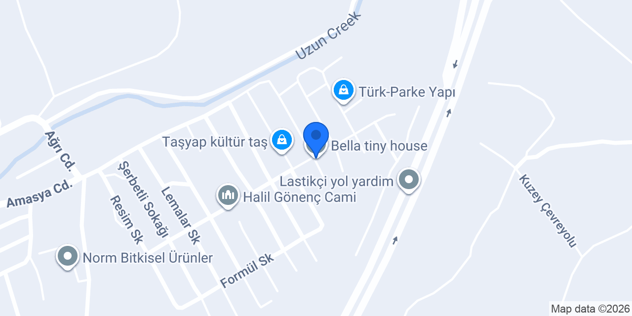 Bella tiny house konumu