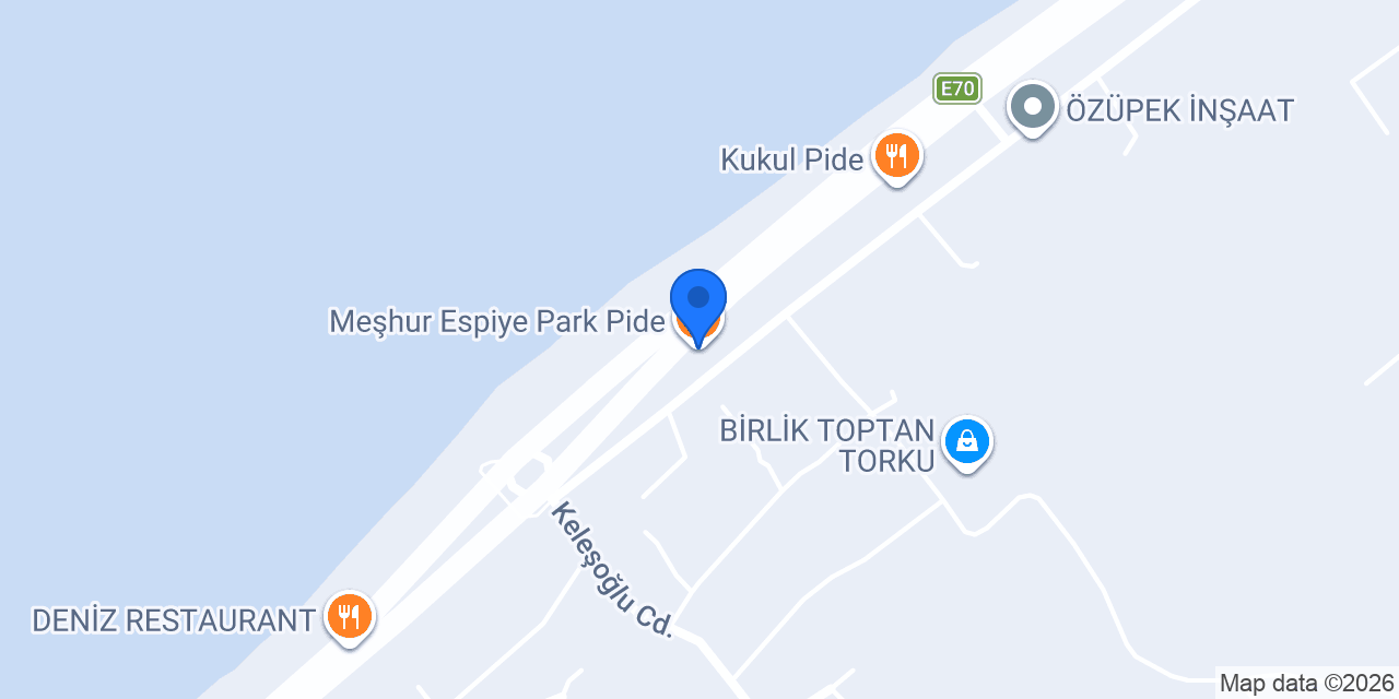 Meşhur Espiye Park Pide konumu