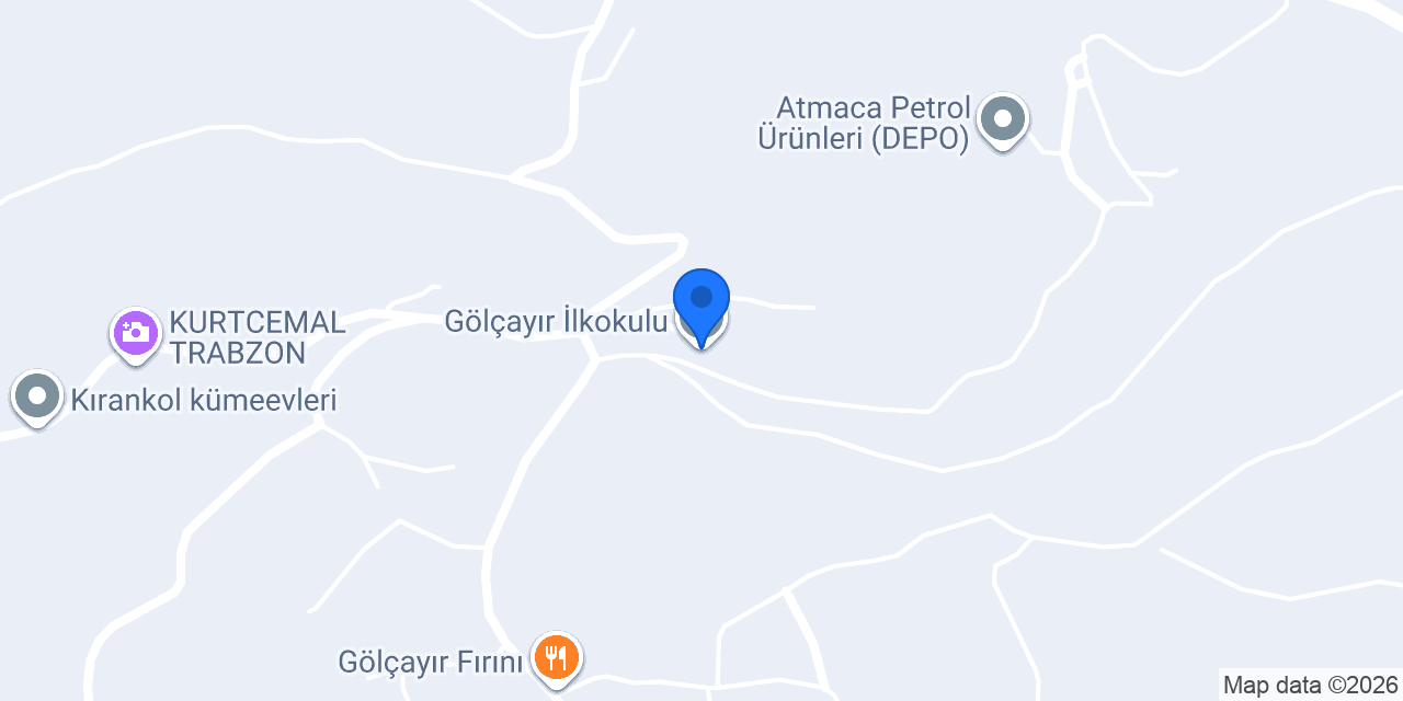 Gölçayır İlkokulu konumu