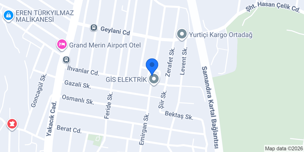 Elka Yapı Tesisat konumu