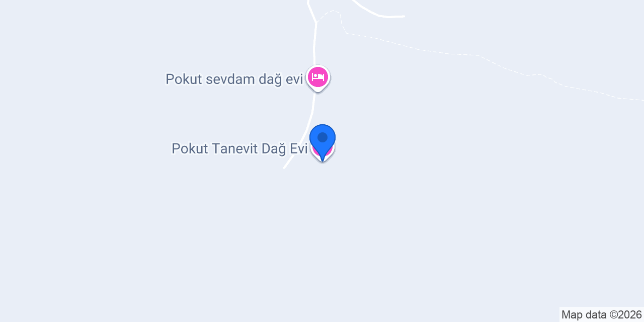 Pokut Tanevit Dağ Evi konumu