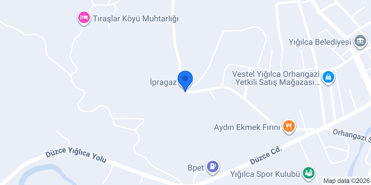 Yığılca Öğretmenevi konumu