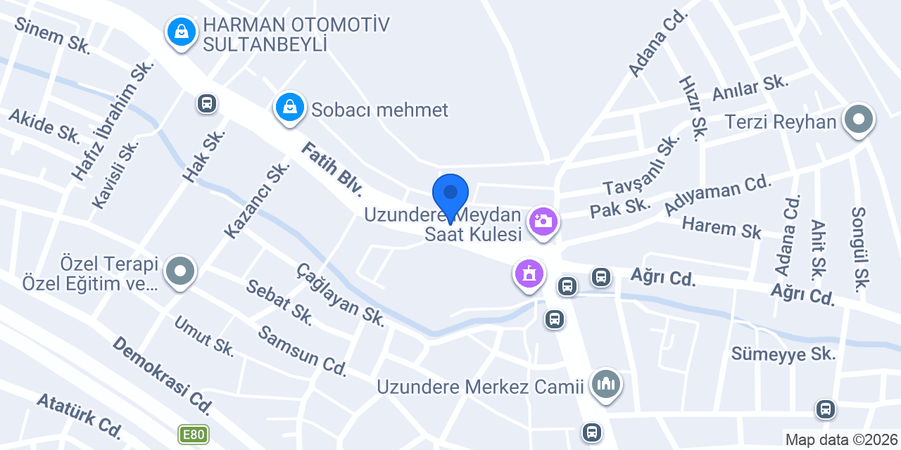 Bambi Yatak Sultanbeyli- Fetih Ticaret konumu
