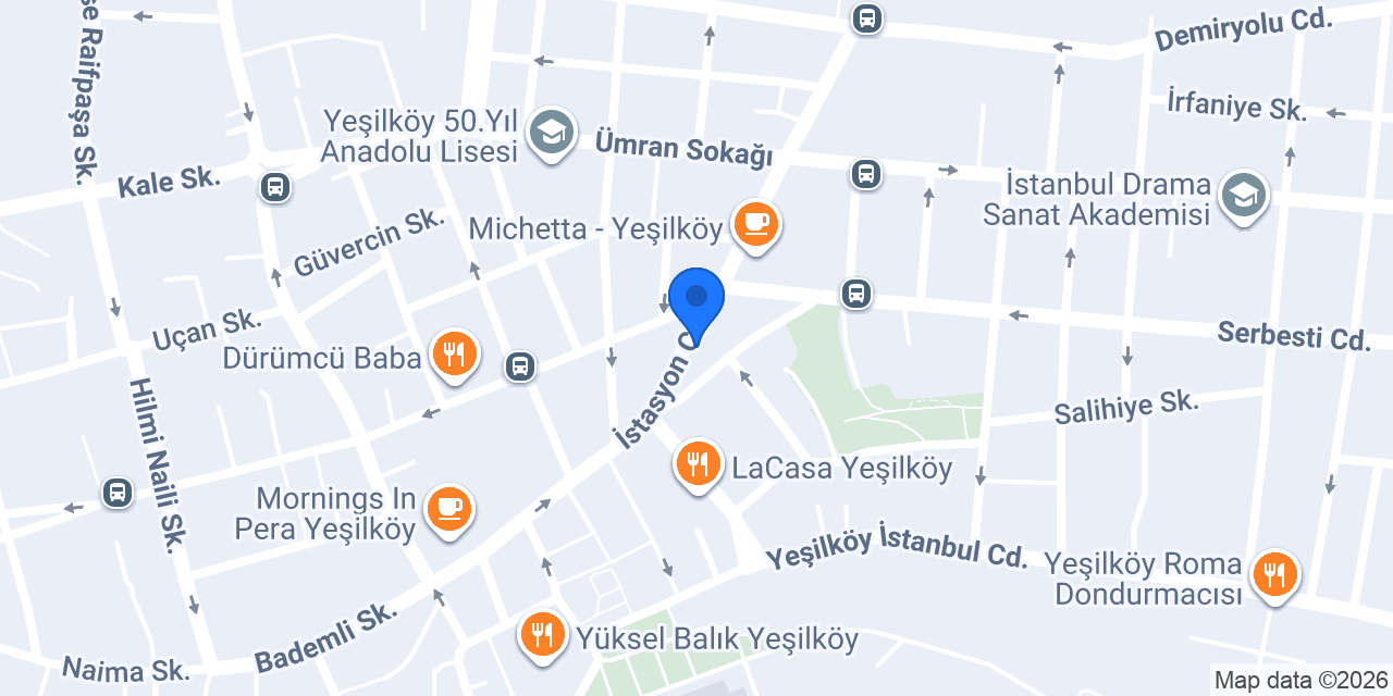 Yeşilköy Coffy konumu