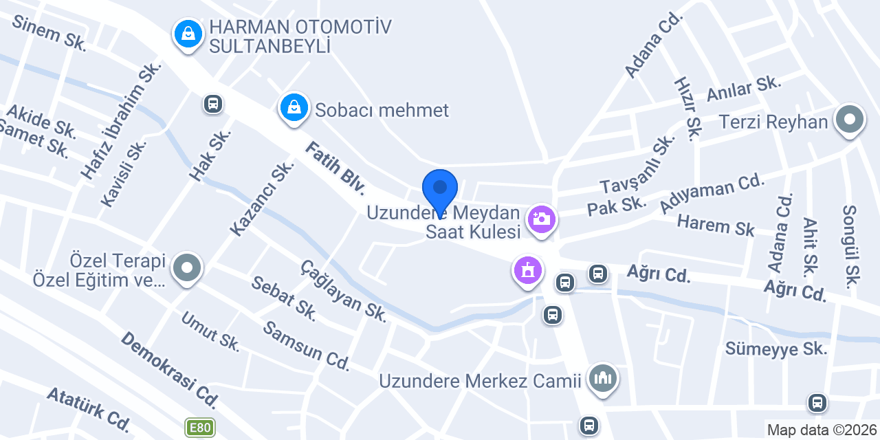İnergo Endüstri konumu