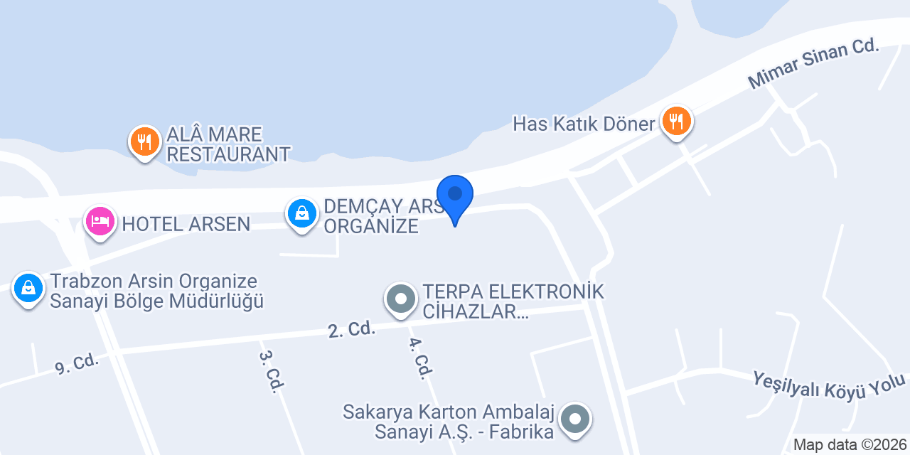 Çağlar Ambalaj konumu