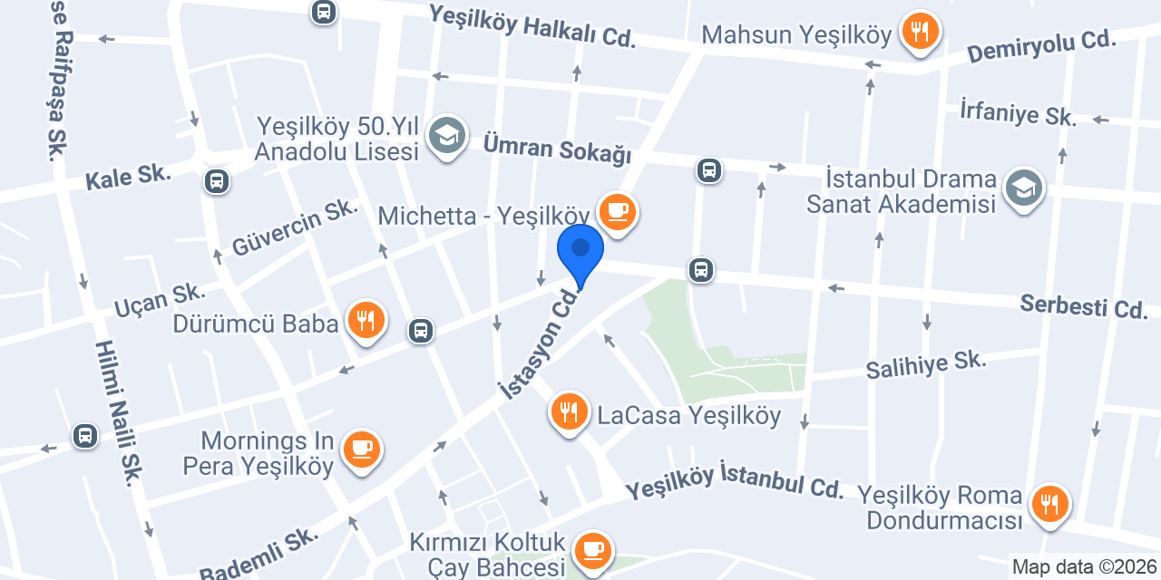 MaRoll Çiğ Köfte konumu