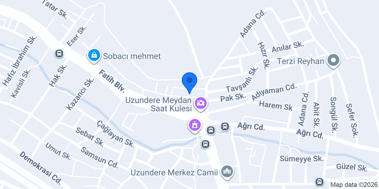 ÇINAR ECZANESİ konumu
