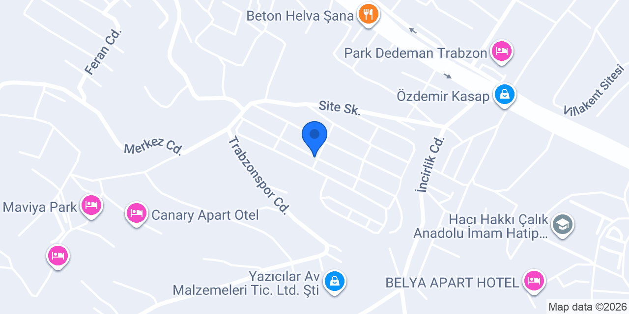 Yavuz Mobilya konumu