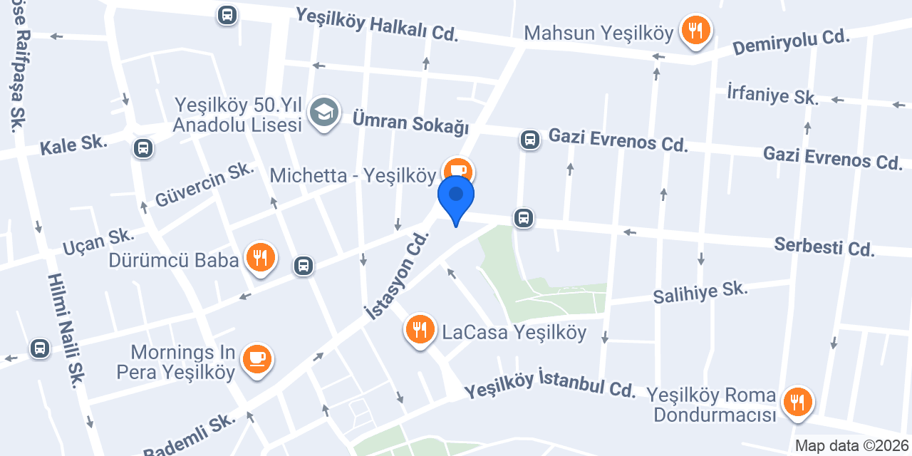 Magnolia Shop Yeşilköy konumu
