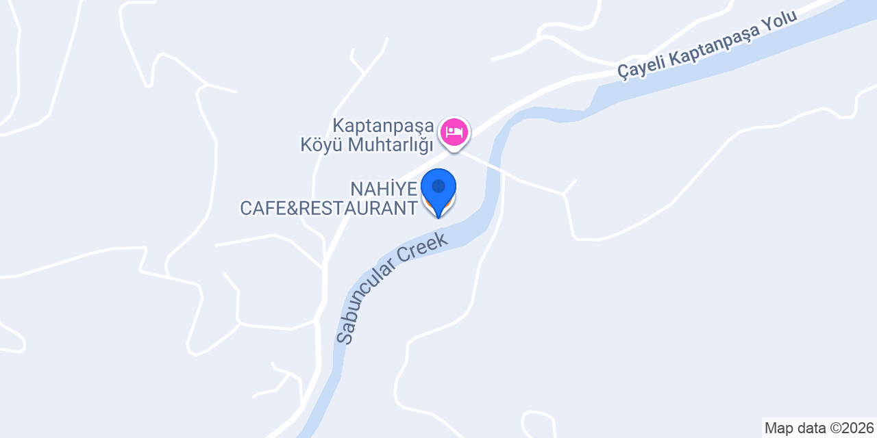 NAHİYE CAFE&RESTAURANT konumu