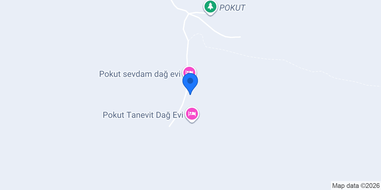 Pokut Helun Dağ Evi konumu