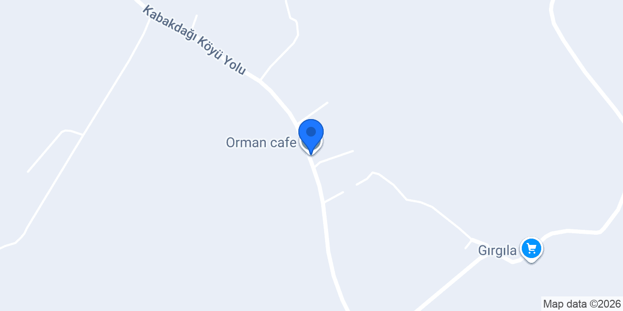 Orman cafe konumu