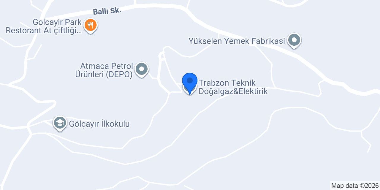 Trabzon Teknik Doğalgaz&Elektirik konumu