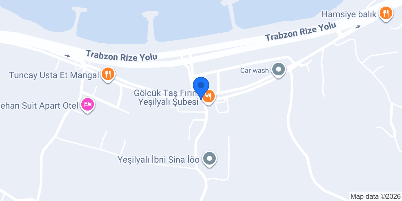 Yeşilyalı Taksi konumu