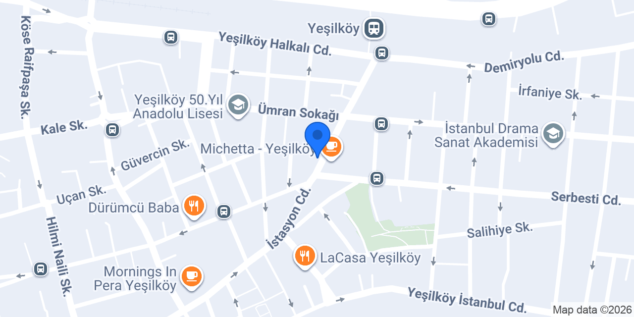Yeşilköy Döviz konumu