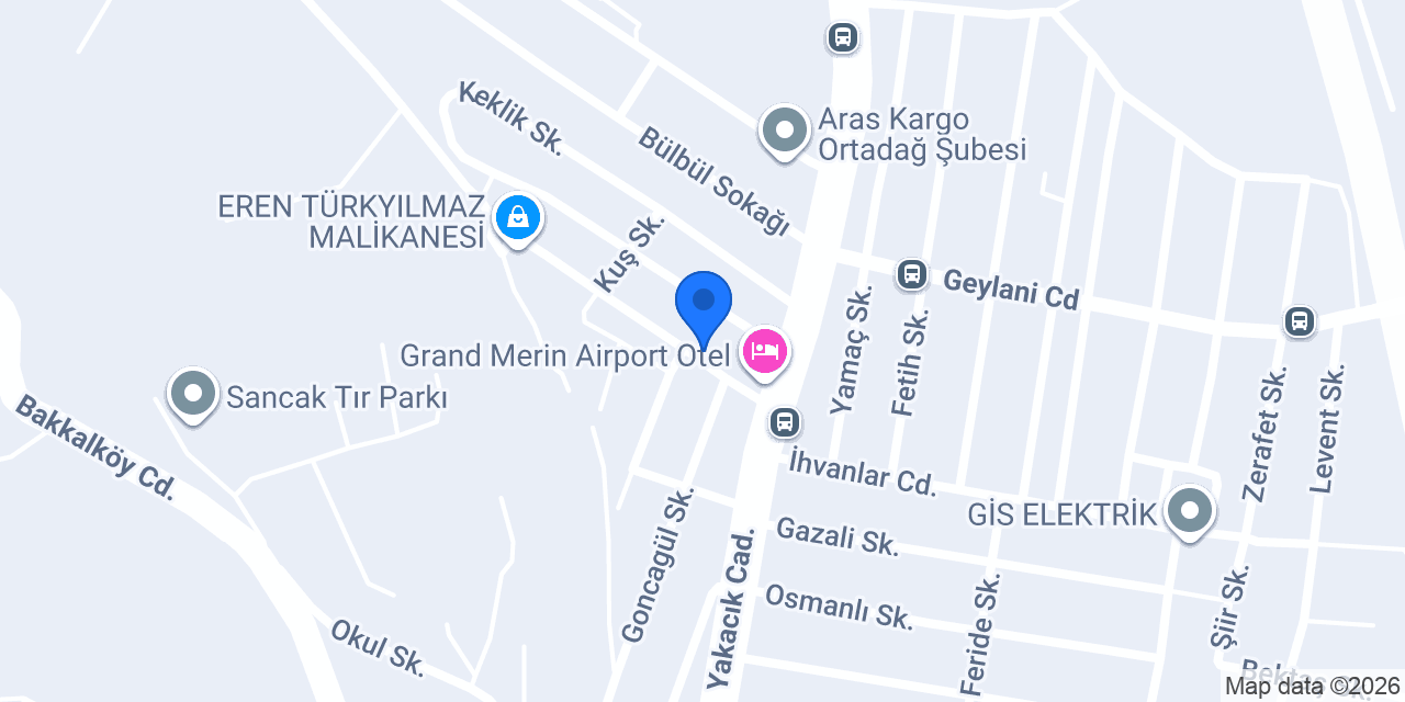 Airmek konumu