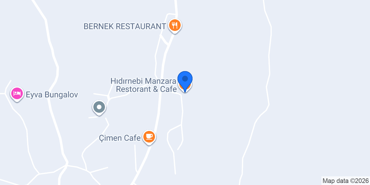 Hıdırnebi Manzara Restorant & Cafe konumu