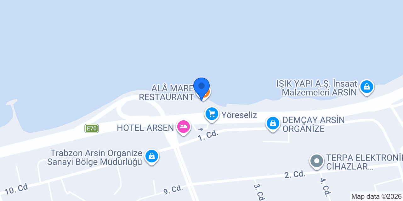 ALÂ MARE RESTAURANT konumu