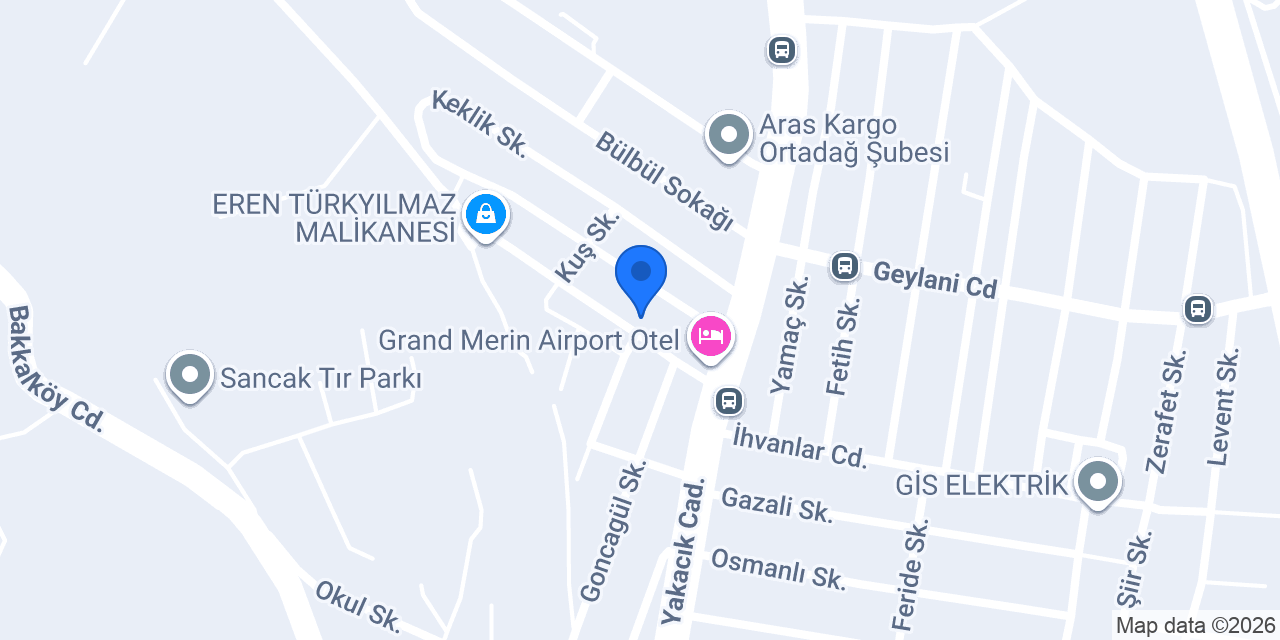 GAKGOŞ MOBİLYA konumu