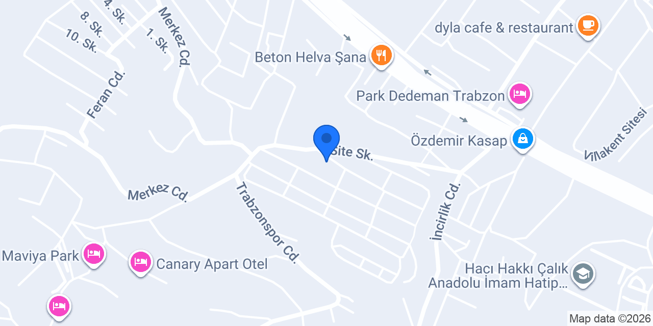 Kubilay boya Trabzon konumu