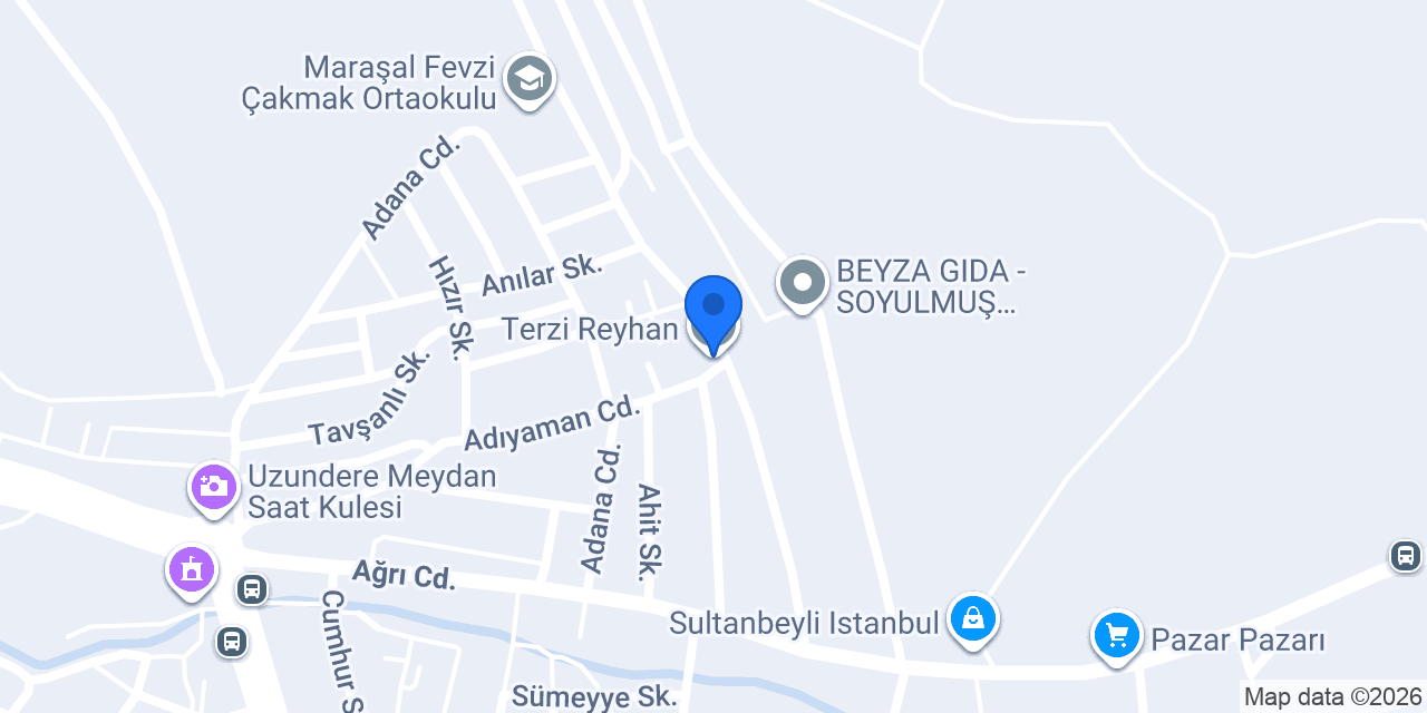Terzi Reyhan konumu