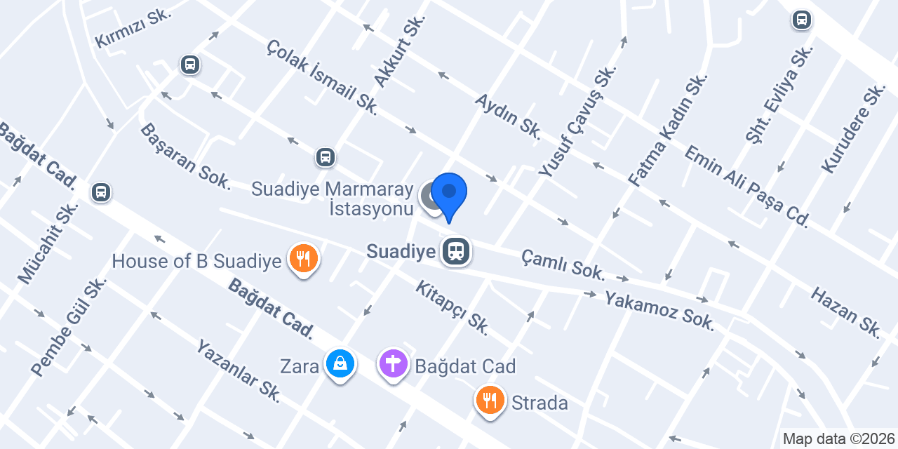Suadiye Elektrikçi (Erça Elektrik) konumu