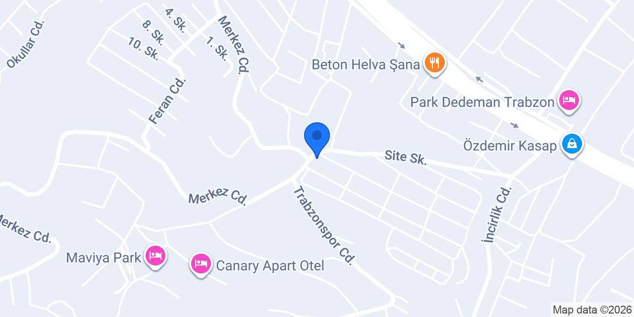 Koza Ahşap Mobilya konumu