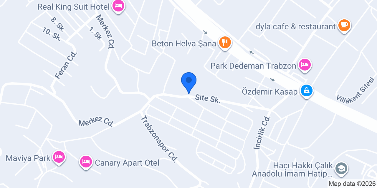 Lina davet evi konumu