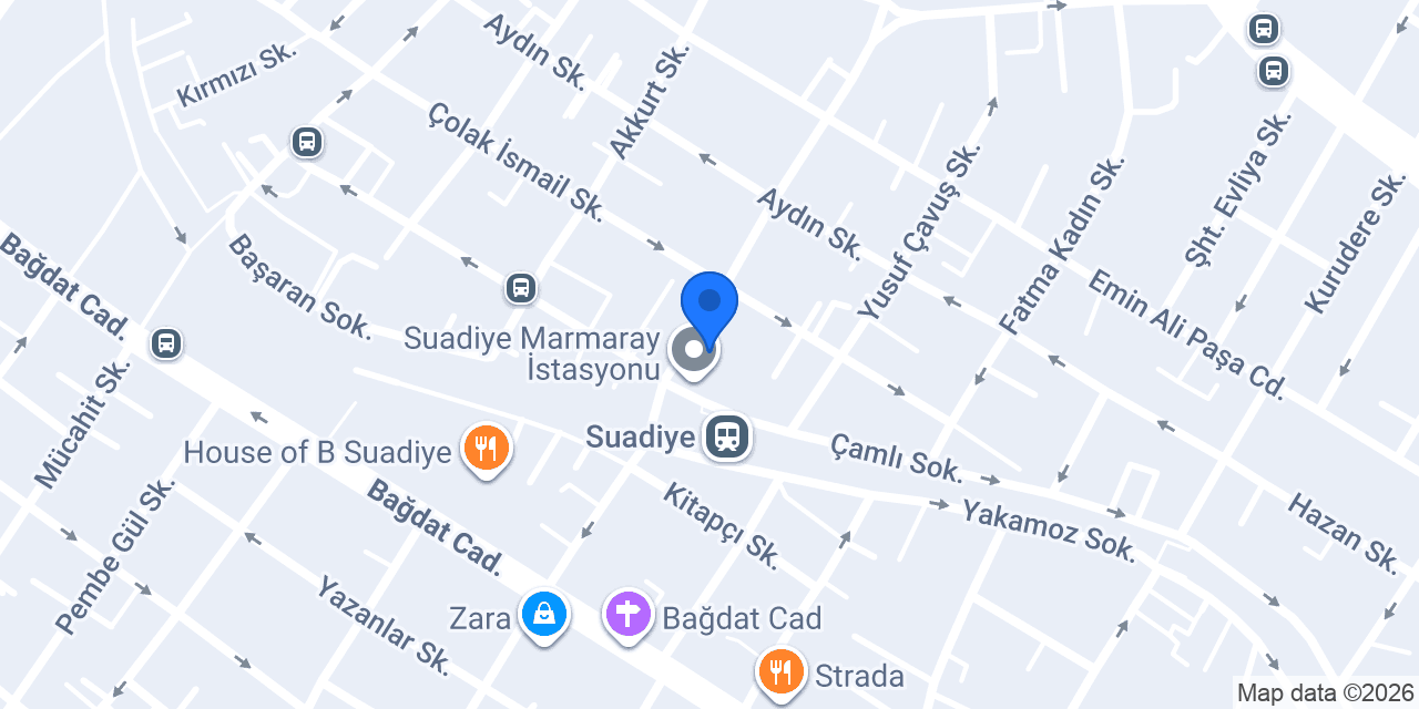 Suadiye Fırın konumu