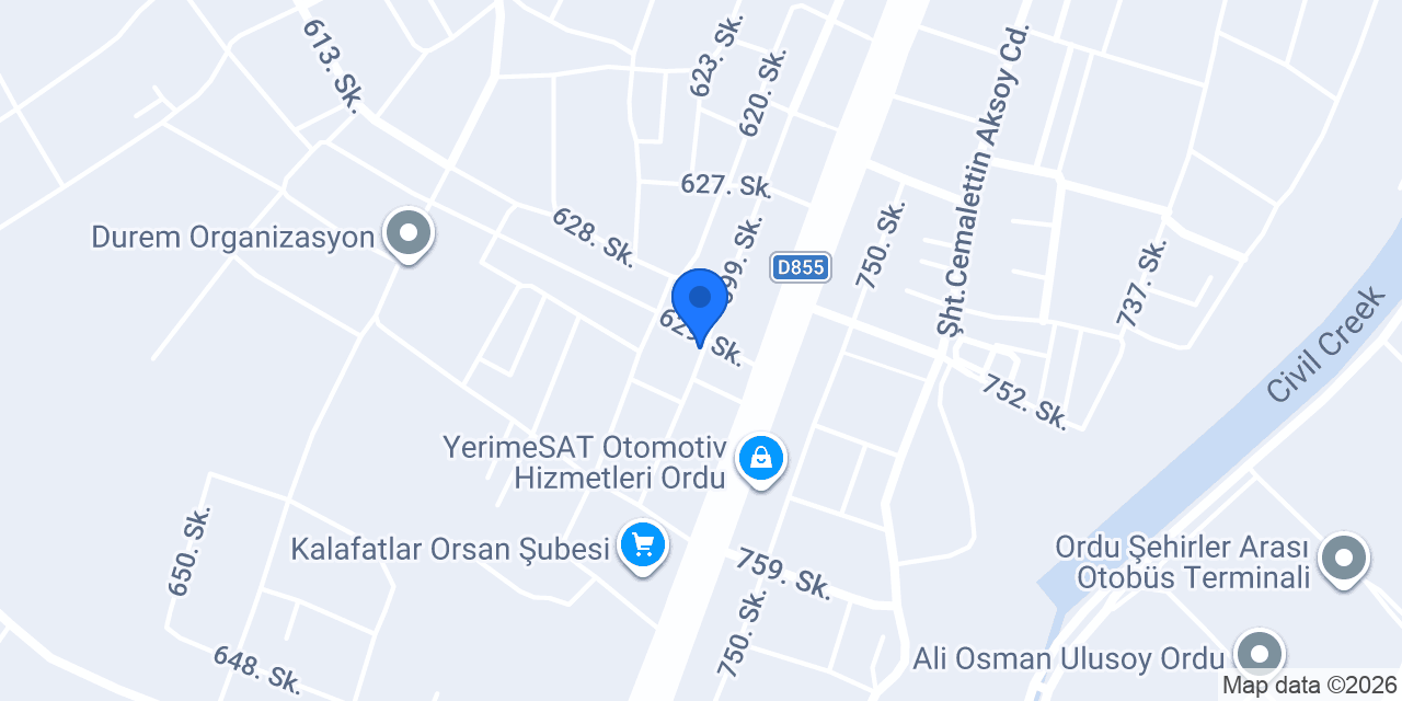 Çapaoğlu Erkek Kuaför konumu