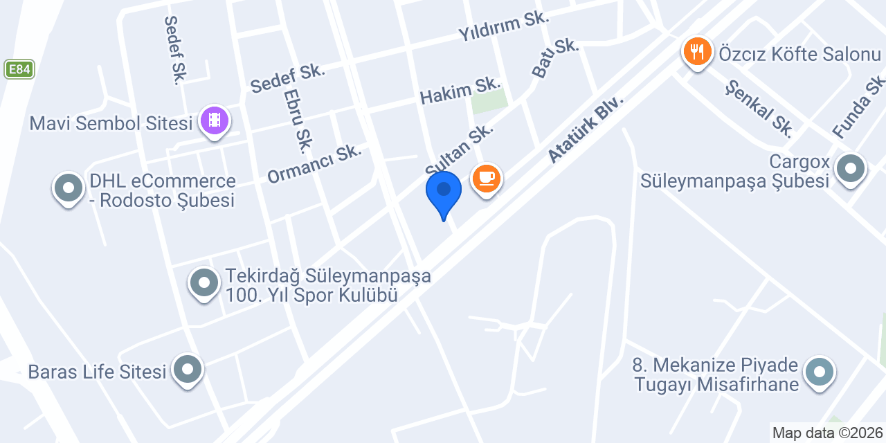 Diş Doktoru Ecem SEYHAN konumu
