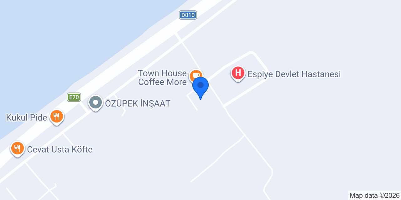Espiye Adliyesi konumu