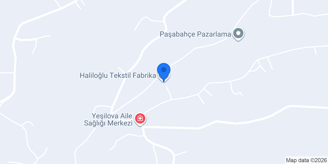 Haliloğlu Tekstil Fabrika konumu