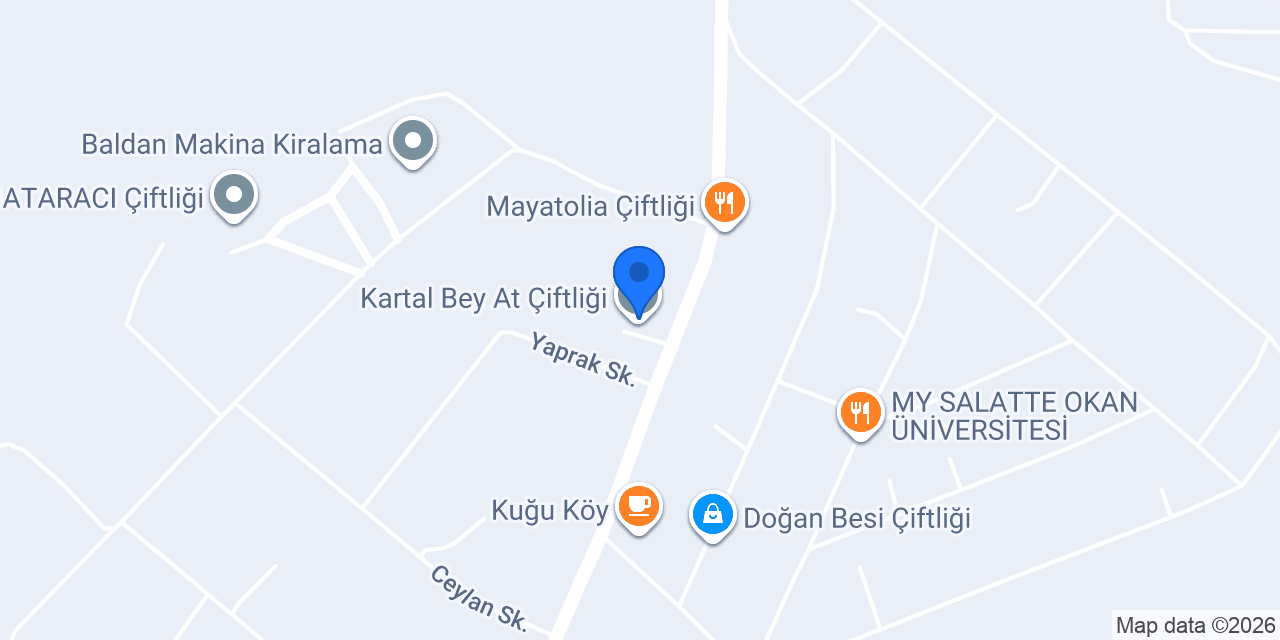 Kartal Bey At Çiftliği konumu