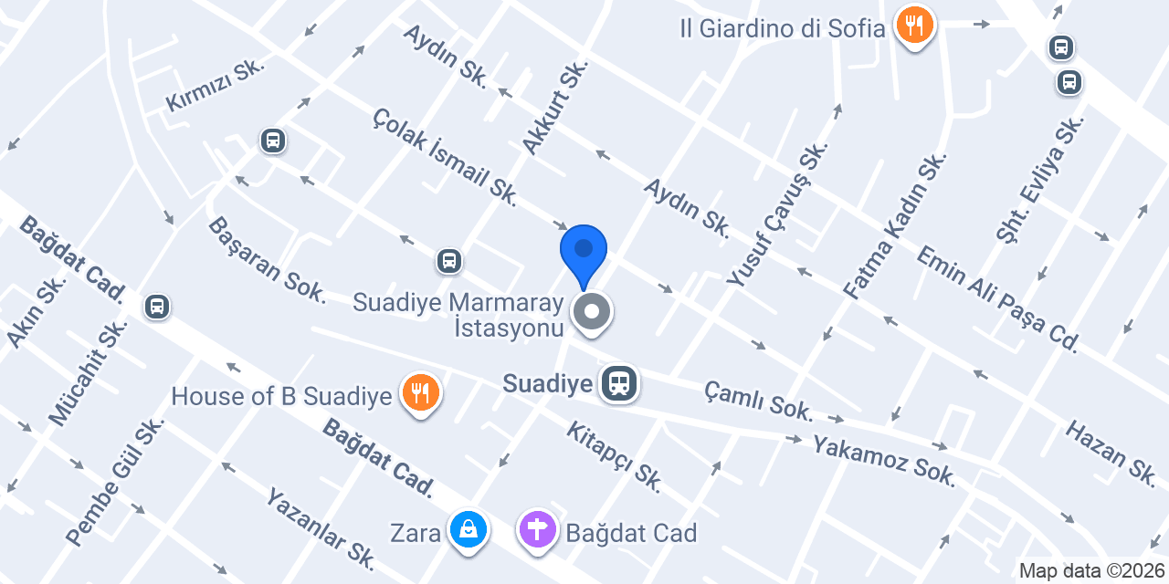 Zip Kuru Temizleme konumu