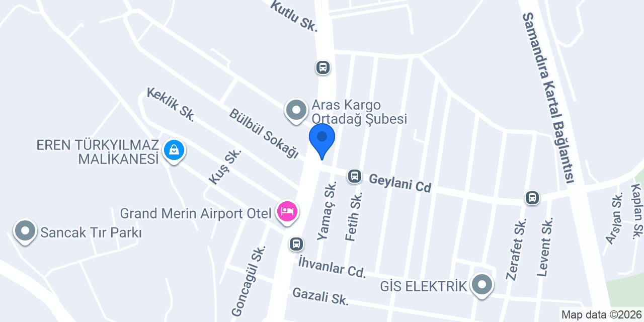 Rekor Unlu Mamülleri konumu