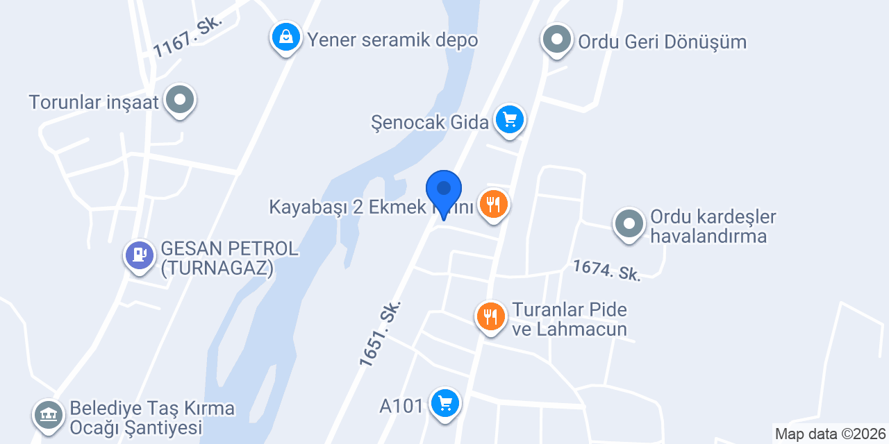 Aşkın Mobilya konumu